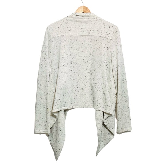 Bar III Draped Speckled Cardigan Size Large - Picture 3 of 10